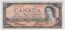 Kanada 50 Dollar 1954
