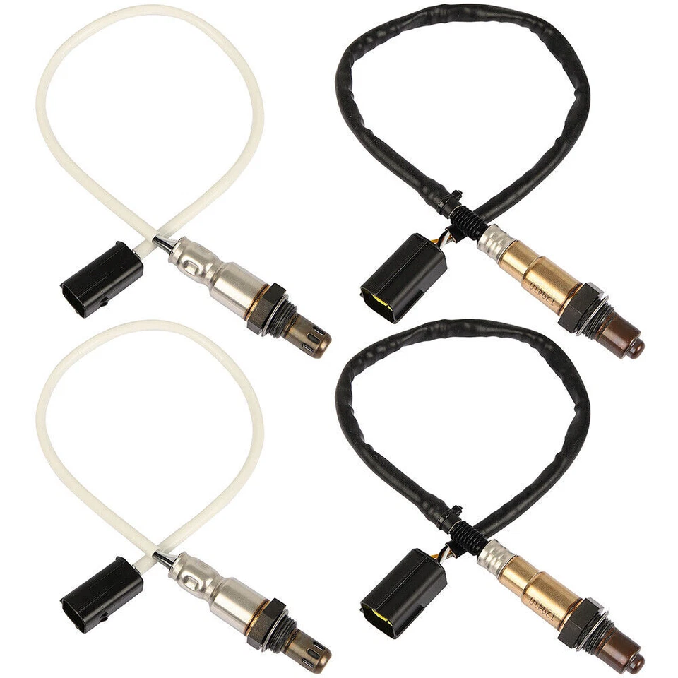 4PCS Oxygen Sensor Upstream&Downstream Fit For 2014 INFINITI Q70 QX80 5.6L V8 US Foto 4 de 4