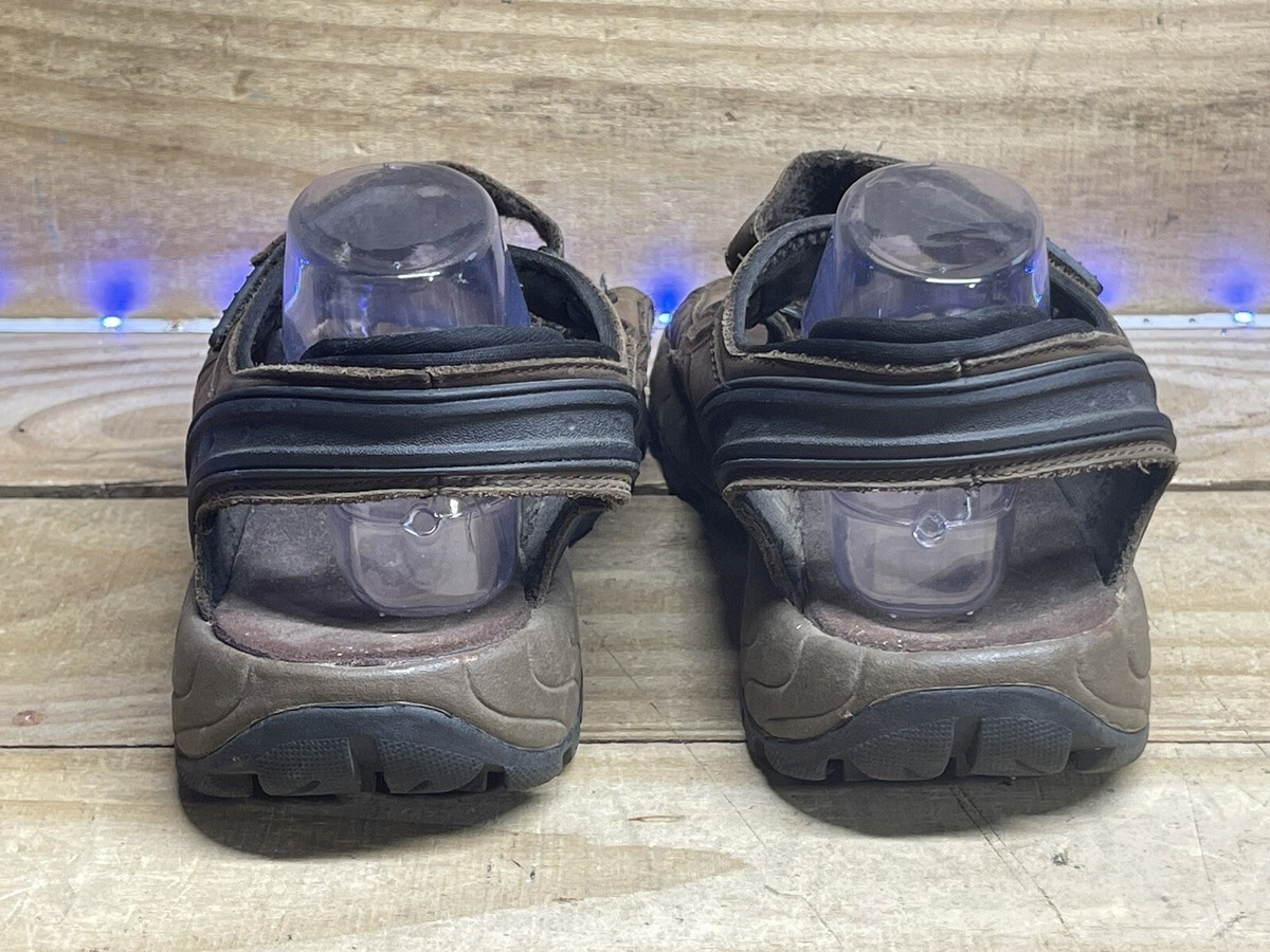 Earth Shoe Mens Adjustable Hiking Sport Sandals Ray II Brown 