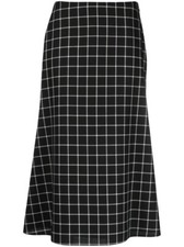 Marni Gonna Fine-Check Wool Midi Skirt Size 42 MSRP: 1,131.00