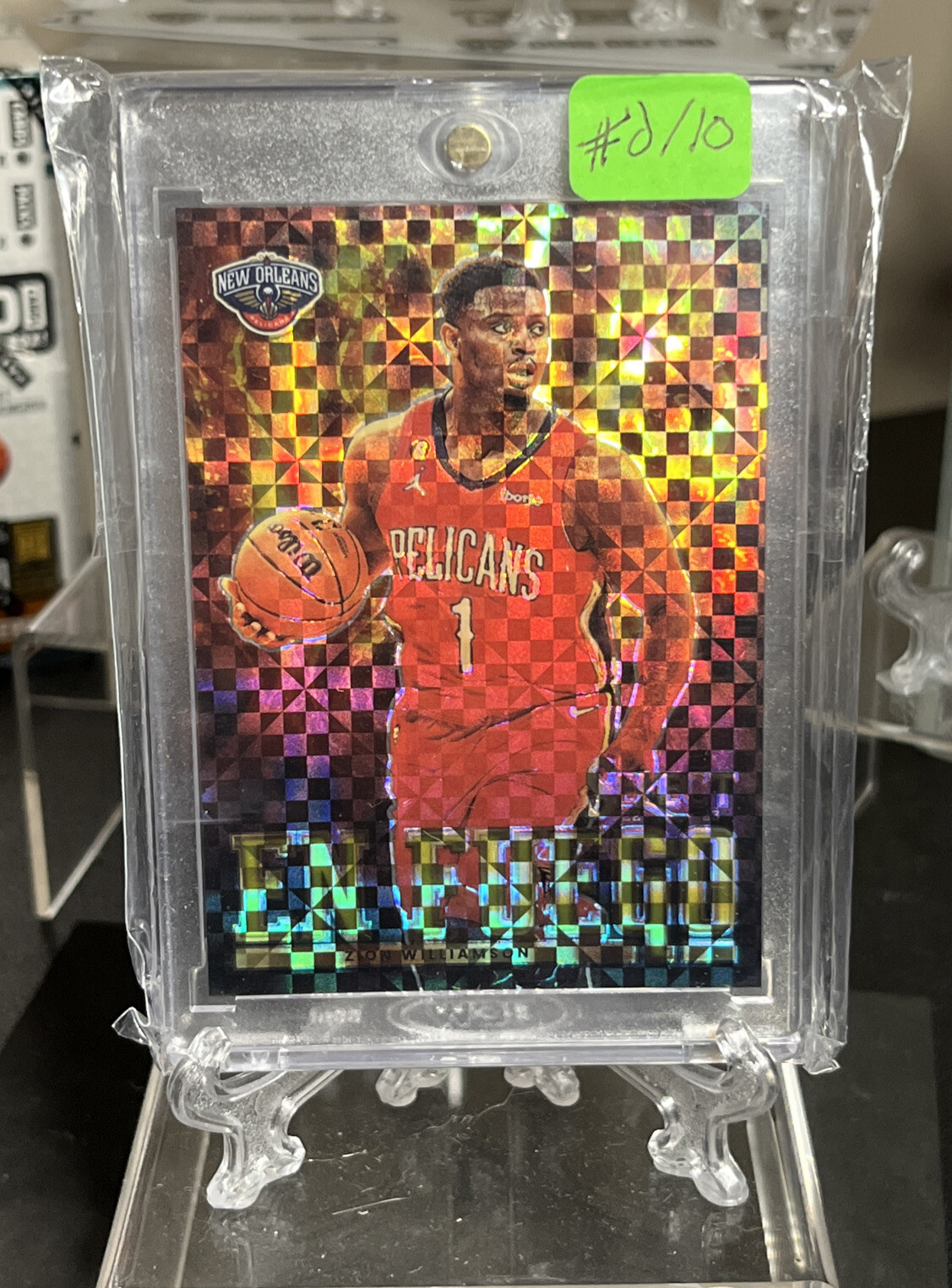 2022-23 Select Zion Williamson En Fuego GOLD # 02/10 Pelicans SSP RARE 🔥