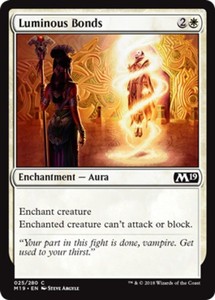 Luminous Bonds - Foil x1 - Magic 2019 - NM-Mint, English - Magic 2019