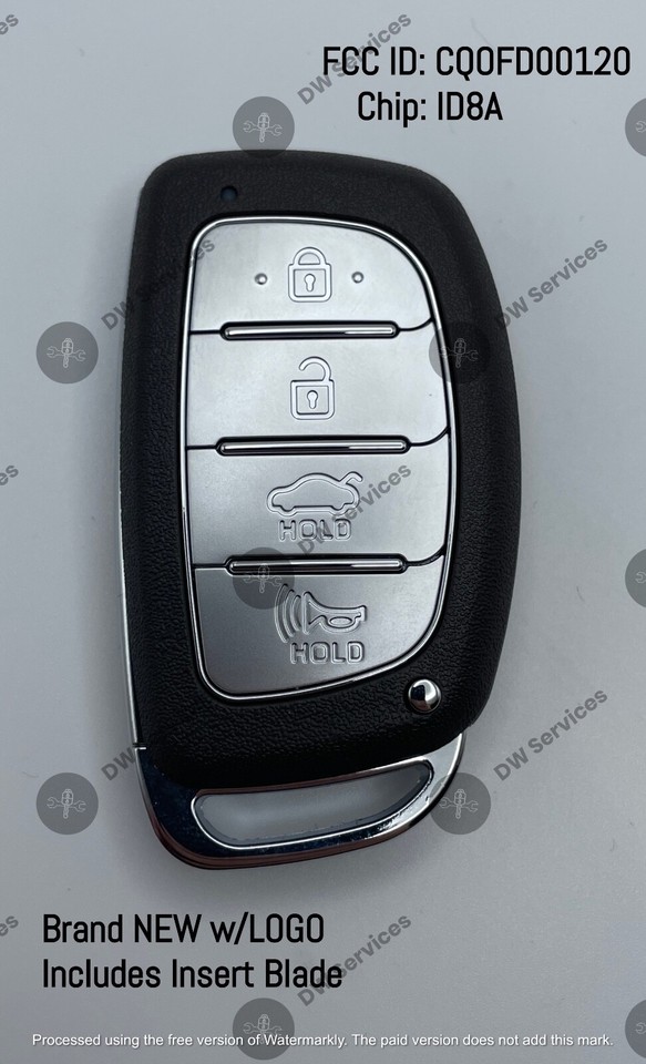 NEW 2021 2022 OEM HYUNDAI ELANTRA SMART KEYLESS PROXIMITY REMOTE - Foto 7