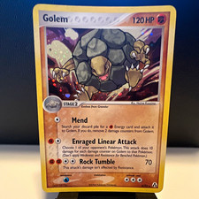 Pokemon Golem 6/92 EX Legend Maker Holo Rare English 2006 120 HP Stage 2