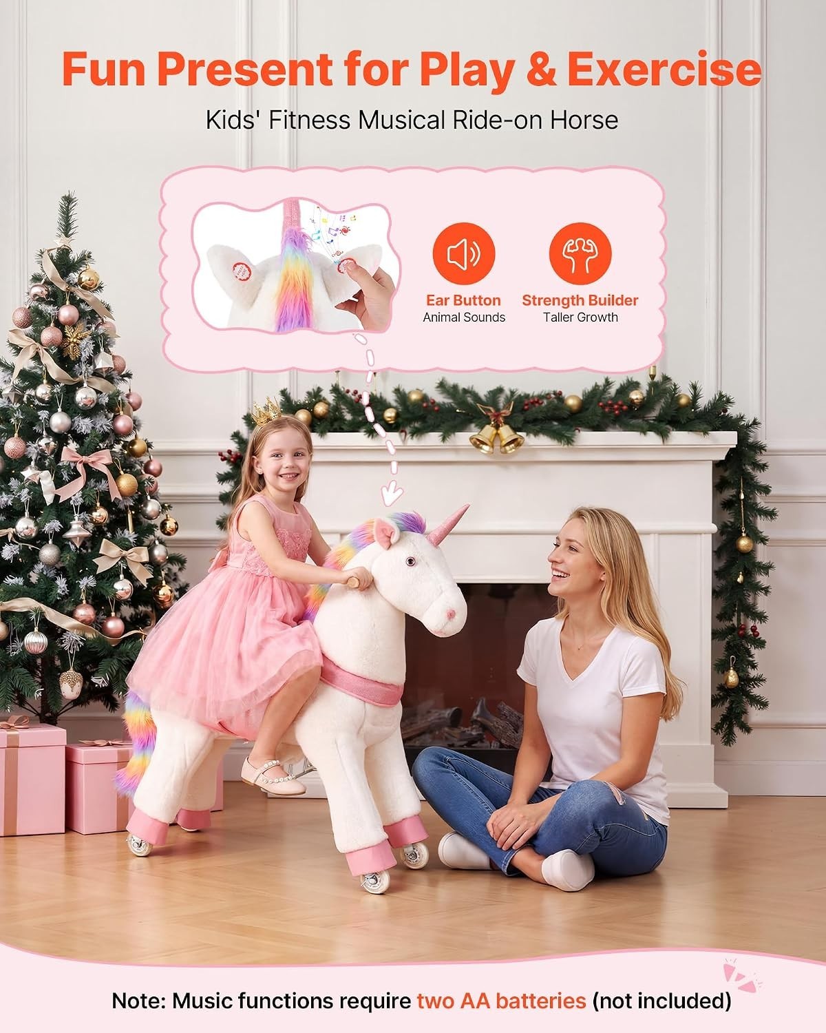 Unicorn Ride-On