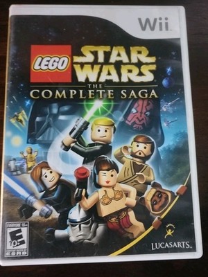 Nintendo Wii Lego Star Wars The Complete Saga Video Game