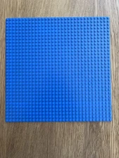 Lego Branded 32x32 Base Plate #3811 10” Square BLUE (Darker) Older