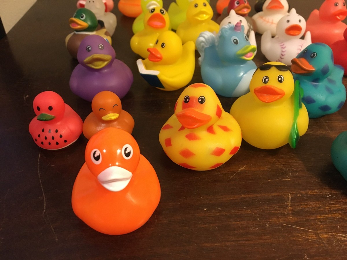 Rubber Duck Collection, Lot of 30, Mix of Ducky styles | eBay