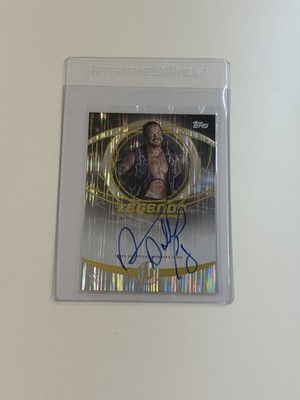 WWE Universe Topps 25-26 Legend Autograph DDP Diamond Dallas Page On Card