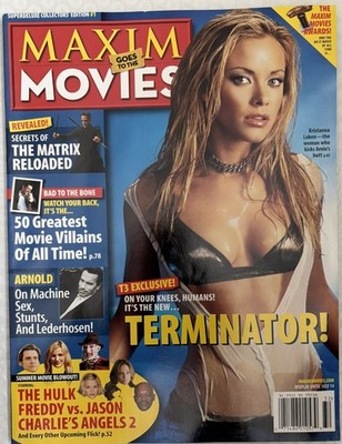 Maxim Movies Collector Edition #1 Kristanna Loken Terminator 3 2003