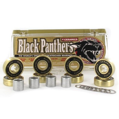 Shortys Bearings Ceramic Black Panthers
