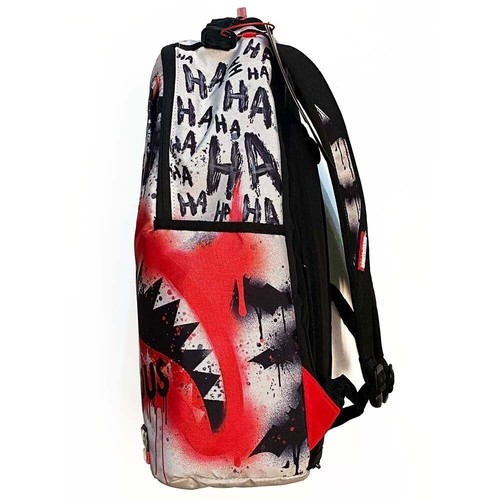 SPRAYGROUND THE DARK KNIGHT TRILOGY THE JOKER MAKEUP SHARK MOUTH BACKPAC 2025 - Imagen 10 de 24