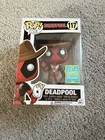 Funko POP! Marvel Deadpool Cowboy #117 2016 Summer Convention Excl w/ Protector