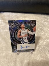 KENNEDY CHANDLER 2022-23 PANINI SPECTRA SILVER PRIZM RC AUTO AUTOGRAPH SP# 99/99