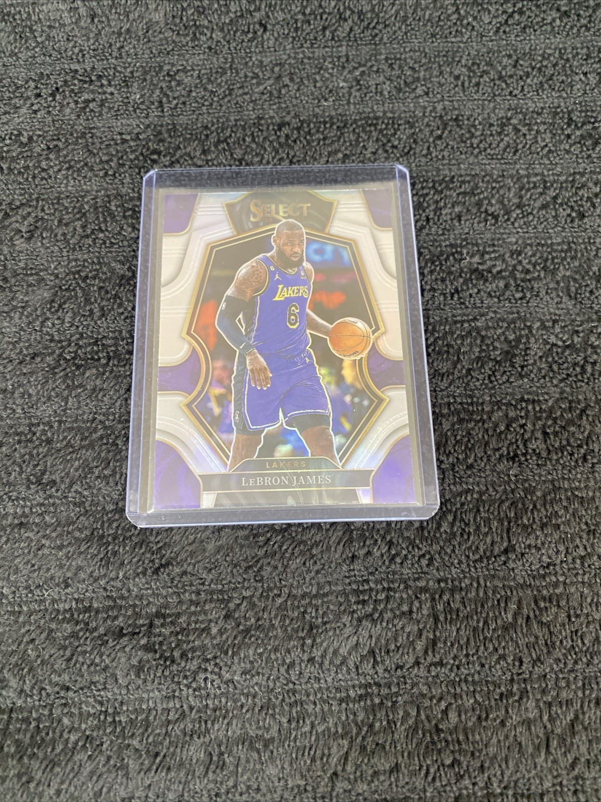 2022-23 Panini Select - Premier Level LeBron James #126 Blue Prizm