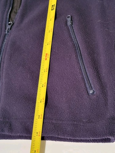 (#C) CHAQUETA POLAR CREMALLERA COMPLETA AZUL TACONES ALQUITRANADOS DE Carolina del Norte talla niño m - Imagen 6 de 9
