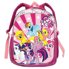 Cartoon Pony Kids Backpack Children School Bag for Girls