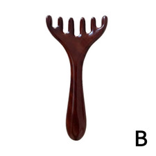 Kitten Scalp Massage Brush Cartoon Sandalwood Scalp Meridian Combs Home