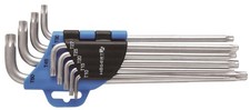 Torx keys extra long, kpl 9cz HT1W818