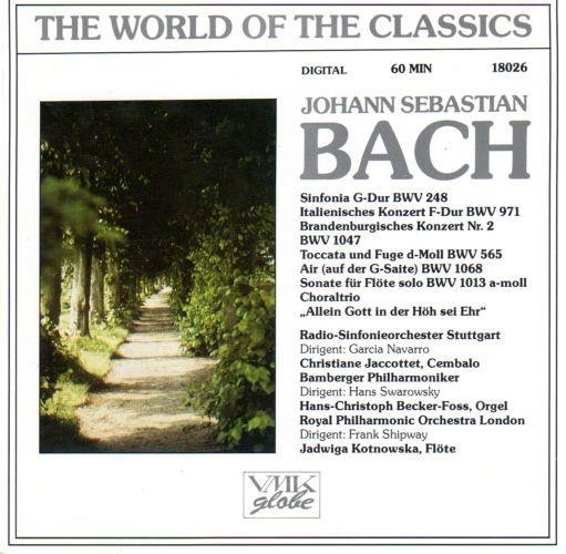 Radio-Sinfonieorchester Stuttgart, Navarro G., Jaccottet C. - Johann Sebastian