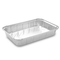 300 Aluschalen Baklavaschalen Grillschalen Eckig 1/2 Gn 2000 Ml 315×211×51 Mm