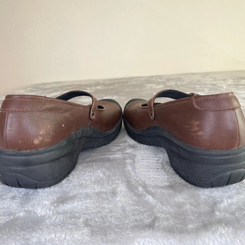 Zapatos Keen para mujer talla 10,5 cuero acolchado Mary Jane confort cabaña caprichoso Foto 4 de 4