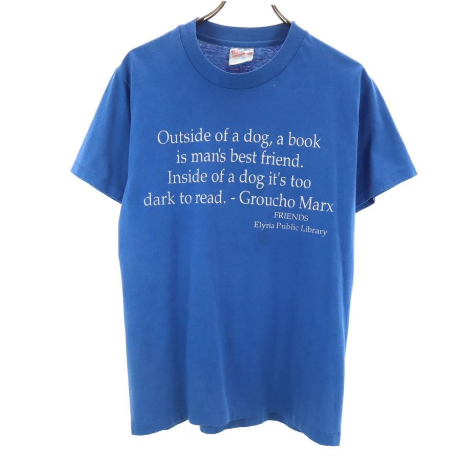 Hanes 90s USA Vintage Cotton Slim Fit Tee M