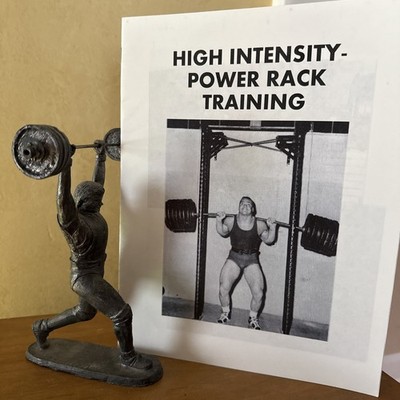 Powerlifting Bodybuilding High Intensity Power Rack Training Booklet 2013