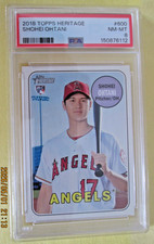 SHOHEI OHTANI/2018 TOPPS HERITAGE#600/PSA NM-MT8#150876112