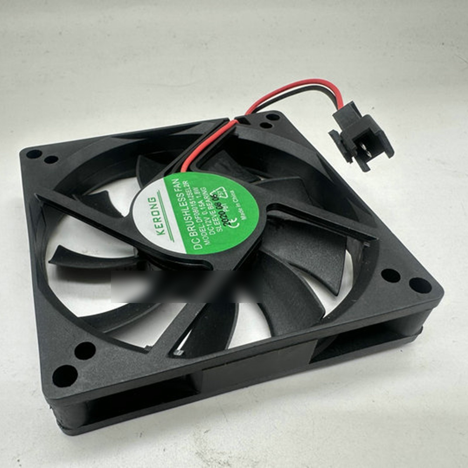1PCS New KERONG DF0801512SEL2R DC12V 0.15A 1.8W 2-wire cooling fan *le