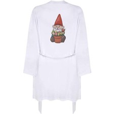 'Cute Garden Gnome' Adult Dressing Robe / Gown RO037051 