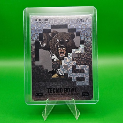 2026 Bo Jackson Battle Arena A Bear Steel Helmet Icon Battlefoil #HI328