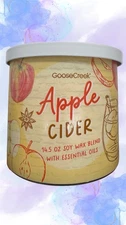 Goose Creek Apple Cider 3 Wick Candle 14.5 oz.