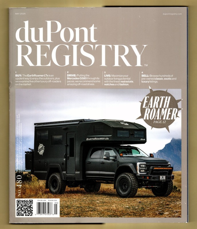 duPont REGISTRY Magazine ~ May 2025 ~ Earth Roamer LTx