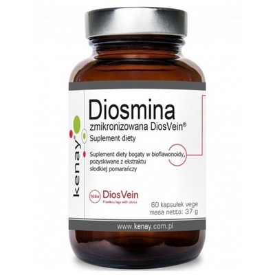 Kenay Mikronisiertes Diosmin DiosVein , 60 Kapseln