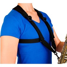 Protec Smaller Padded Harness For Alto  Tenor  Baritone Saxophone Metal Snap