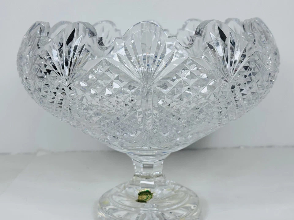 Waterford Crystal Trophy Vase Master Cutter Collection 8” Bowl Etched Signature - image 3 of 4