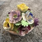 Lot of 5 Vintage English Bone China Rose Flower Staffordshire Royal Doulton — photo 7