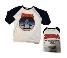 ZEBRA ZEBRA 2 OFFICIAL BASEBALL JERSEY 2 SIDED PURCHASED @ LIVE SHOW 3/13/2024