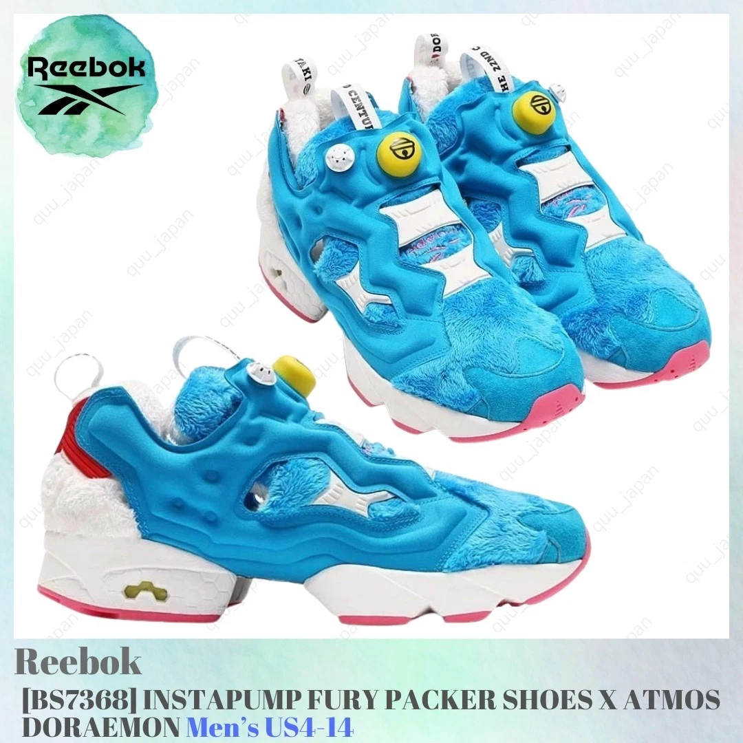 Atmos x Packer x Reebok InstaPump Fury Doraemon for Sale