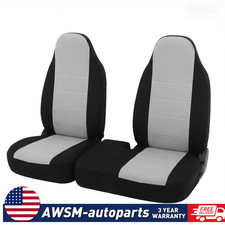 For Ford Ranger 1998-2003 6040 Highback Center Black-silver Truck Seat Covers For Ford Ranger 1998-2003 6040 Highback Center Black-silver Truck Seat Covers