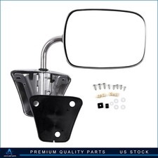 1pcs Chrome Cover Manual Side View Mirror Lh Or Rh For 1973-1986 Chevy Truck 1pcs Chrome Cover Manual Side View Mirror Lh Or Rh For 1973-1986 Chevy Truck