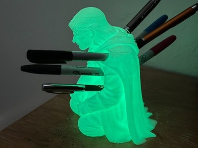 The Spirit of Boromir Pen Holder - Unique Desk Organizer