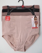 Skinny Girl Shaping Briefs Panties Size XL- 4 Pack  7703 NEW w/ Tag 48.00