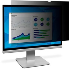 3M Privacy Filter for 23.8in Full Screen Monitor, 16:9, PF238W9E Black, Matte