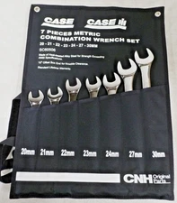 Case IH part# SC60506, 7 piece metric combination wrench set