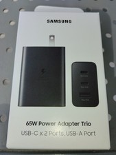 NIB Samsung 65 Watt Power Adapter Trio