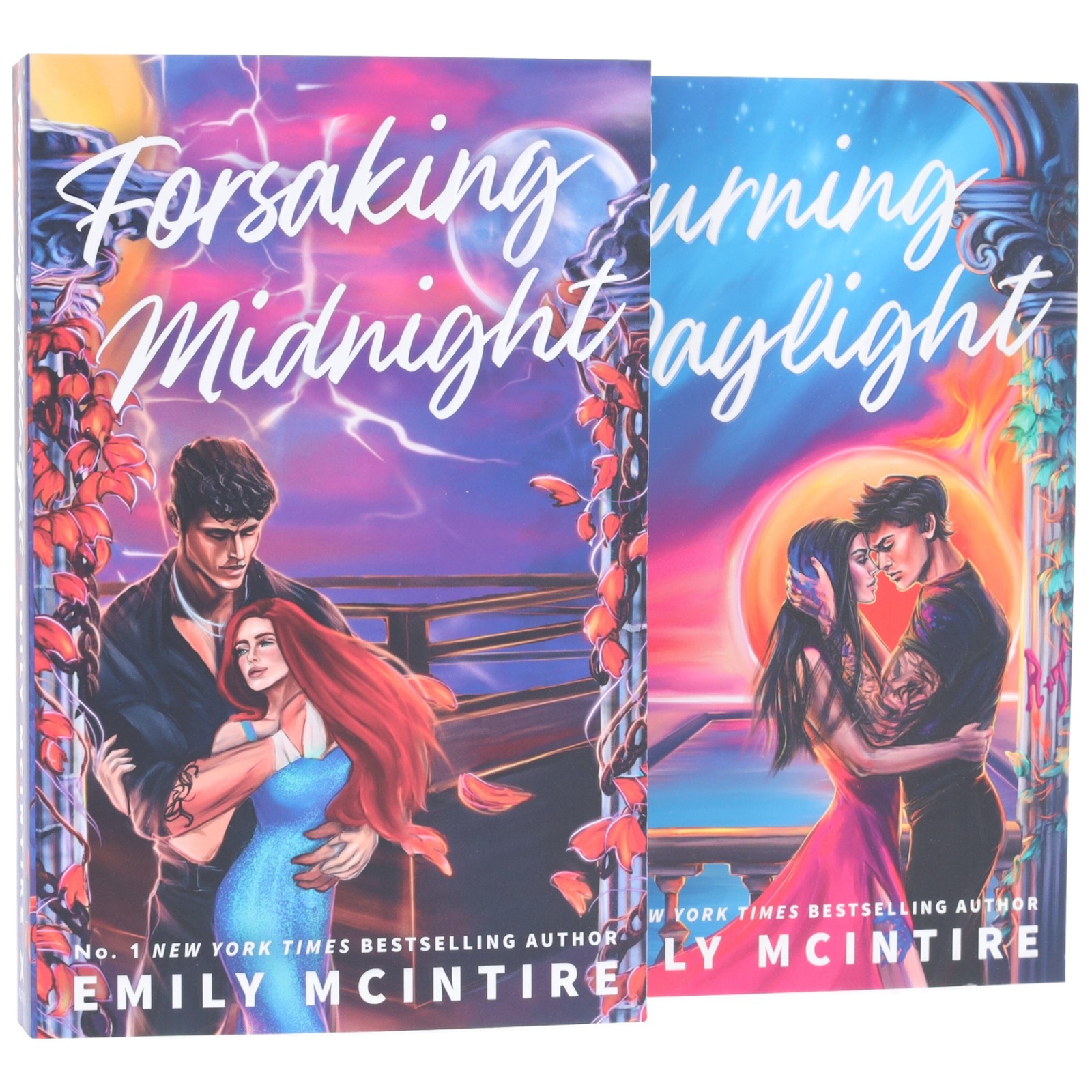 Various Publishers Defying The Stars Series By Emily Mcintire 2 Books Collection Set (Burning Daylight And Forsaking Midnight) - Image 4