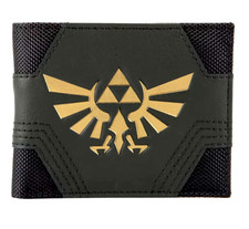 Zelda Triforce Bi-Fold Wallet Nintendo Card Holder ID Cash Pocket NEW