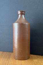 Antique J. Bourne & Son Stoneware Ink Bottle for P & J Arnold London 9 1/4&rdquo;